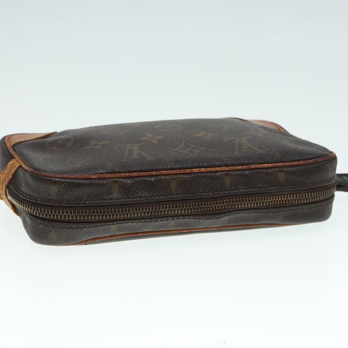 Louis Vuitton Marly Dragonne Brown Canvas Clutch Bag (Pre-Owned) Size ONE SIZE - 11 Thumbnail