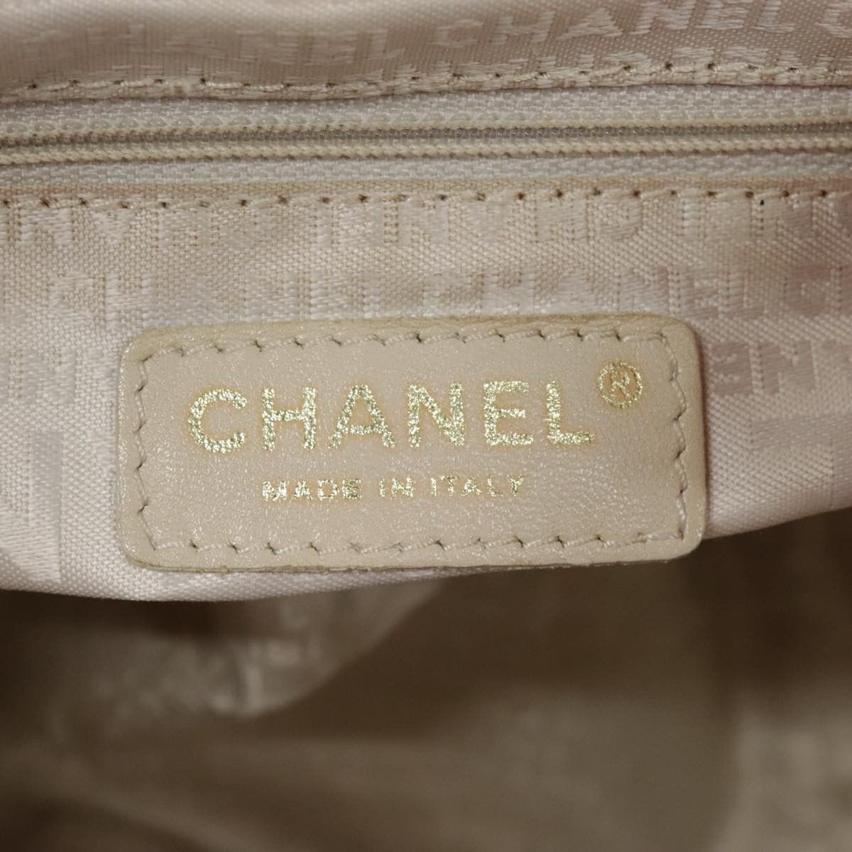 Chanel Chocolate Bar Red Canvas Tote Bag (Pre-Owned) Size ONE SIZE - 15 Thumbnail