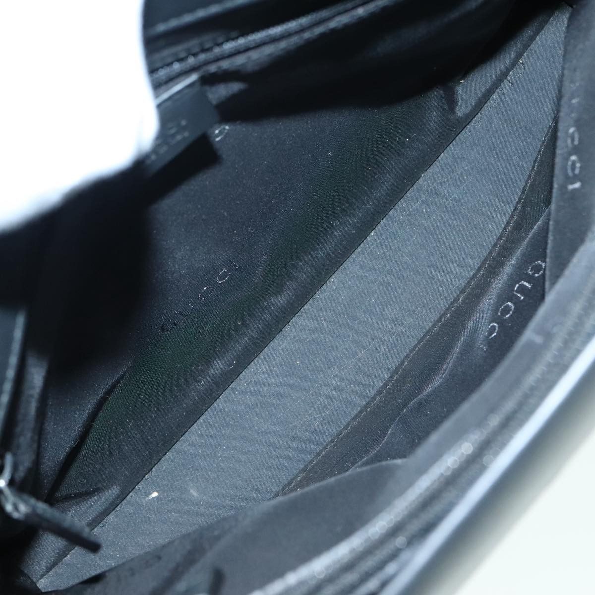 Gucci Bamboo Black Leather Handbag (Pre-Owned) Size ONE SIZE - 12 Thumbnail
