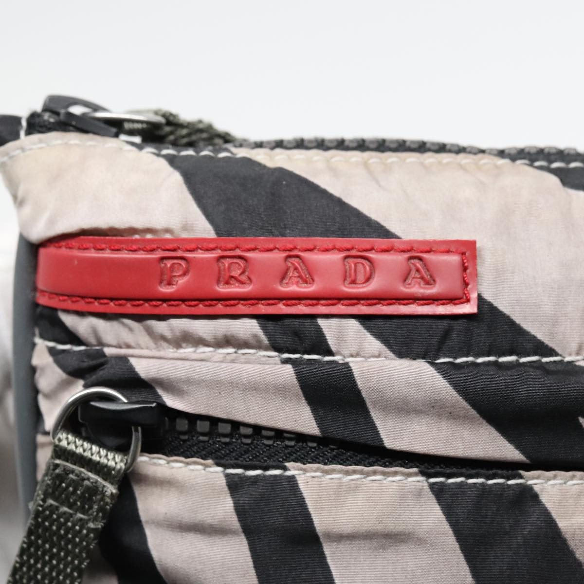 Prada Sports White Synthetic Shoulder Bag (Pre-Owned) Size ONE SIZE - 13 Thumbnail