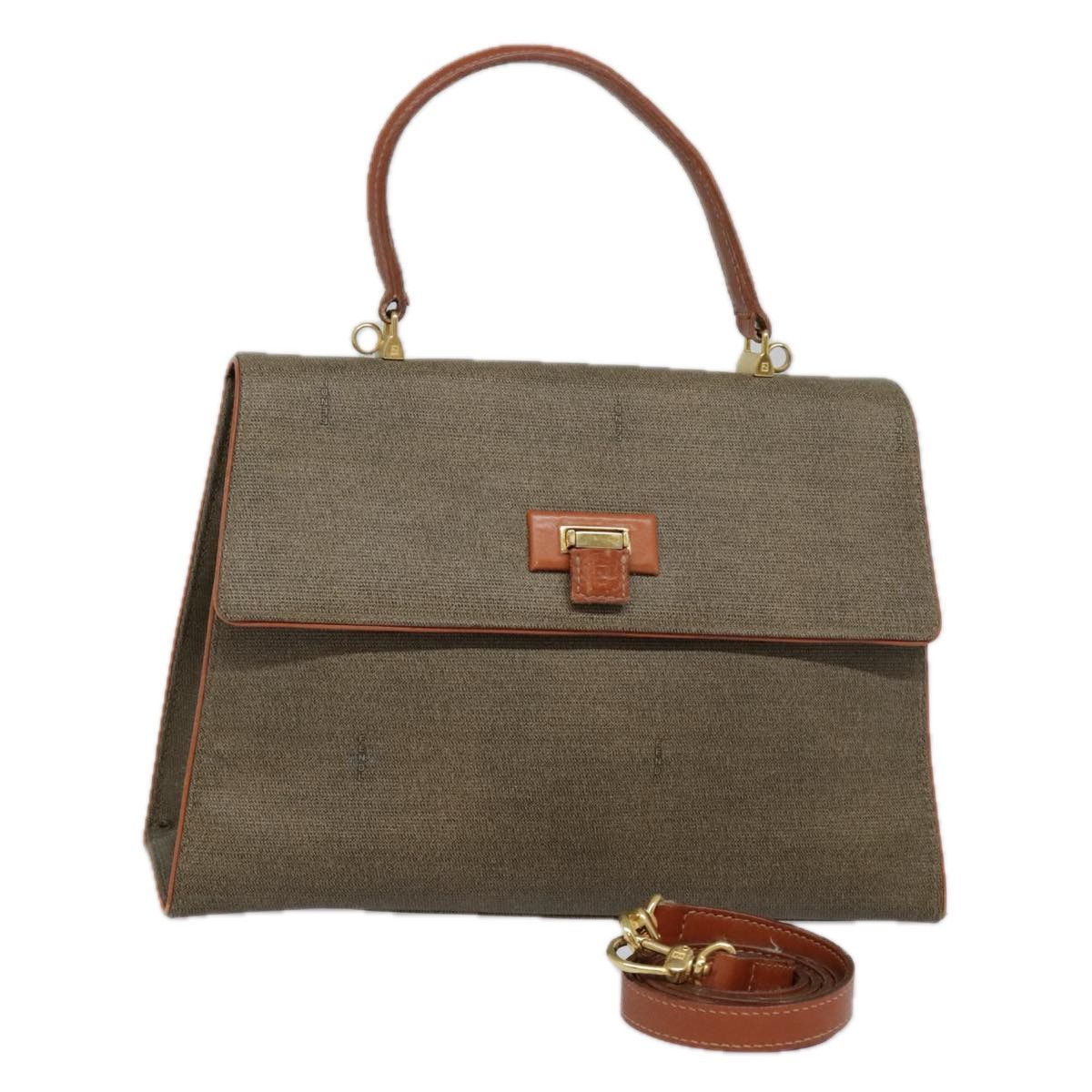 Fendi Brown Leather Handbag (Pre-Owned) Size ONE SIZE - 13 Thumbnail