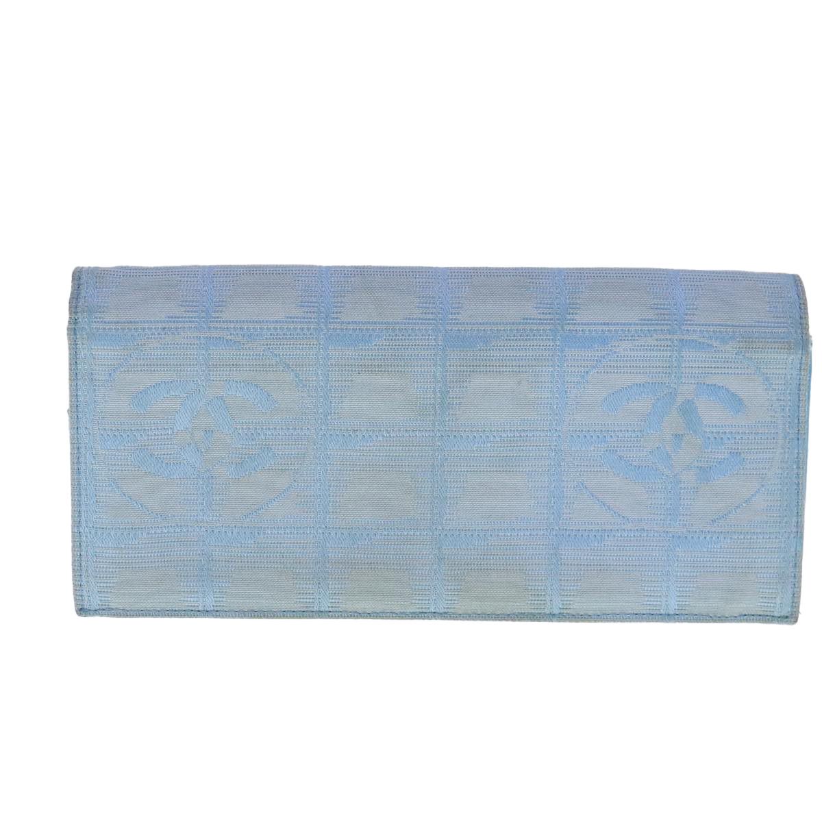 Chanel Travel Line Blue Canvas Wallet (Pre-Owned) Size ONE SIZE - 2 Thumbnail
