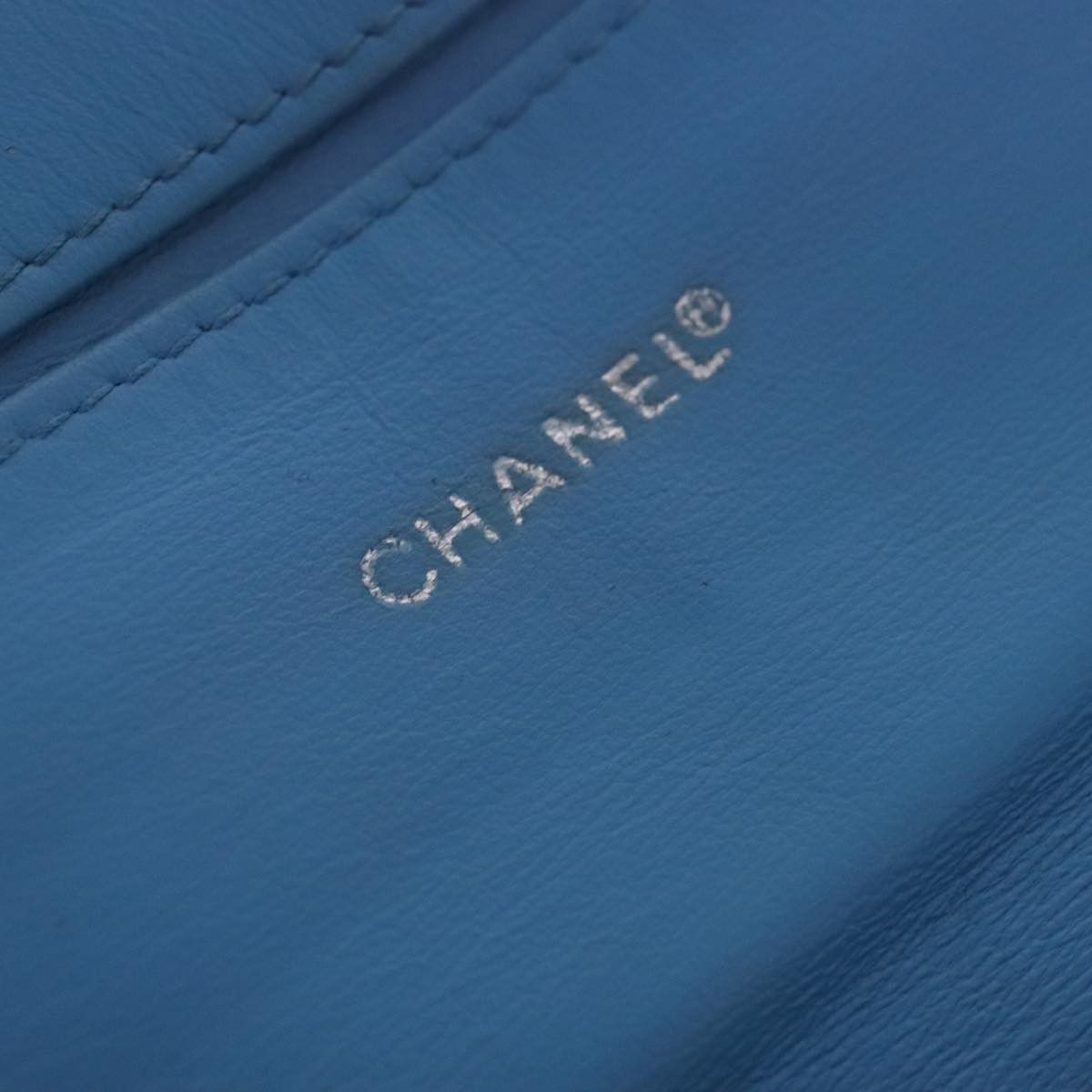 Chanel Travel Line Blue Canvas Wallet (Pre-Owned) Size ONE SIZE - 11 Thumbnail