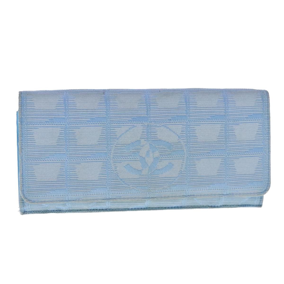 Chanel Travel Line Blue Canvas Wallet (Pre-Owned) Size ONE SIZE - 13 Thumbnail