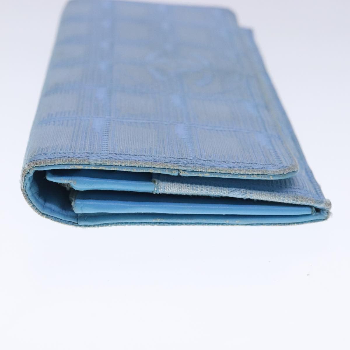 Chanel Travel Line Blue Canvas Wallet (Pre-Owned) Size ONE SIZE - 3 Thumbnail