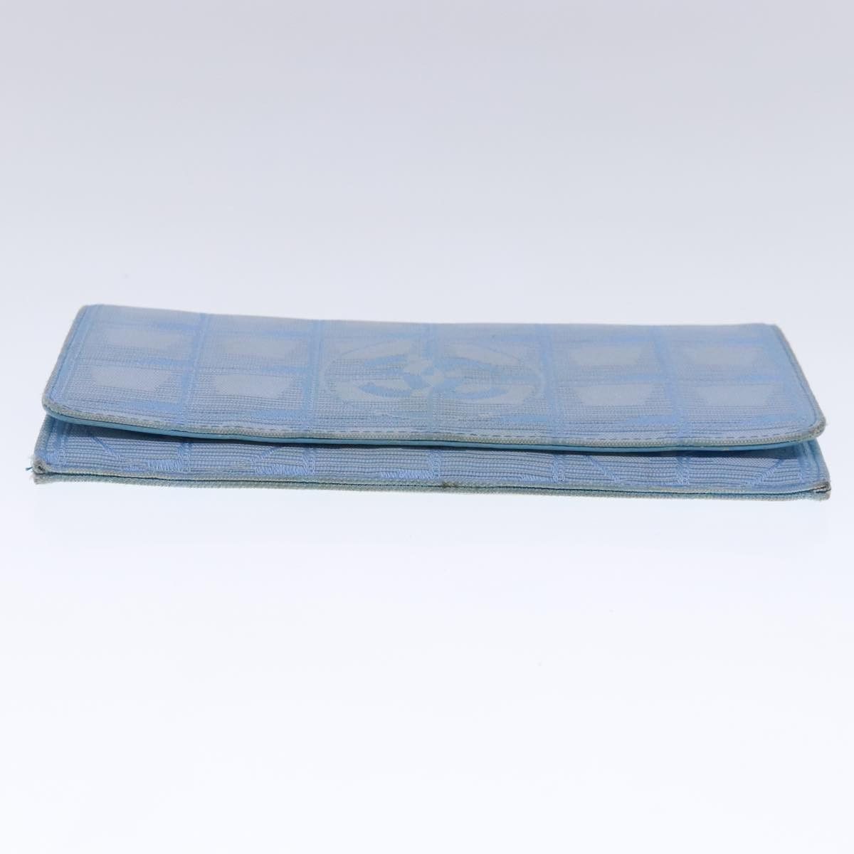 Chanel Travel Line Blue Canvas Wallet (Pre-Owned) Size ONE SIZE - 15 Thumbnail