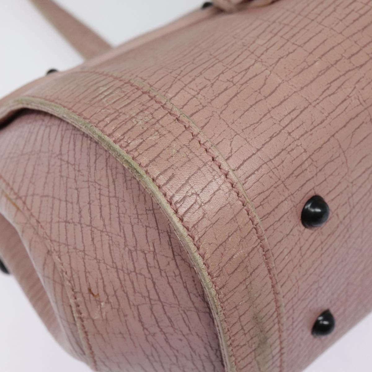 Gucci Bamboo Pink Leather Handbag (Pre-Owned) Size ONE SIZE - 18 Thumbnail