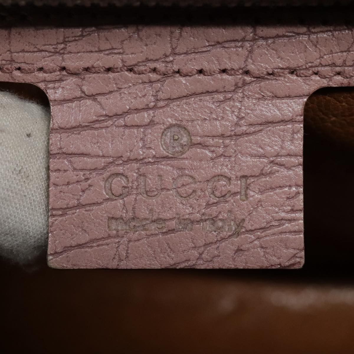 Gucci Bamboo Pink Leather Handbag (Pre-Owned) Size ONE SIZE - 11 Thumbnail
