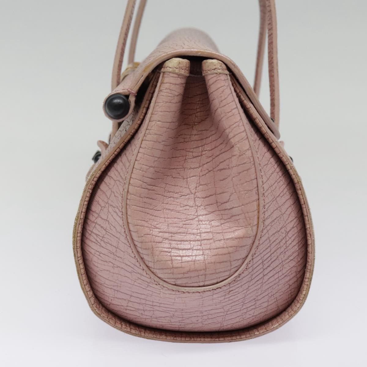 Gucci Bamboo Pink Leather Handbag (Pre-Owned) Size ONE SIZE - 4 Thumbnail