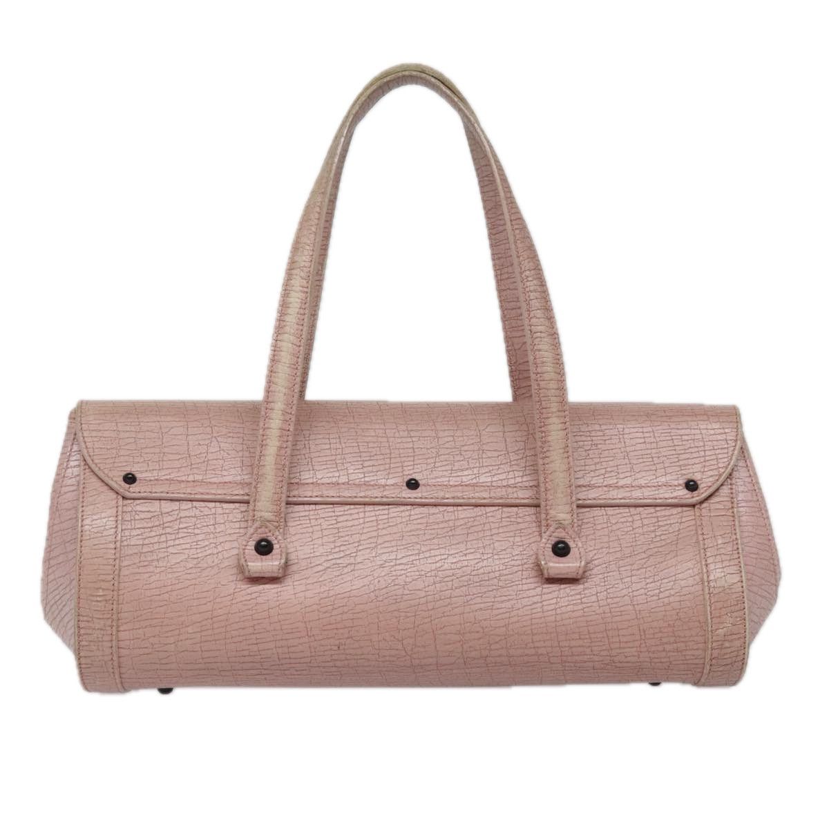 Gucci Bamboo Pink Leather Handbag (Pre-Owned) Size ONE SIZE - 2 Thumbnail