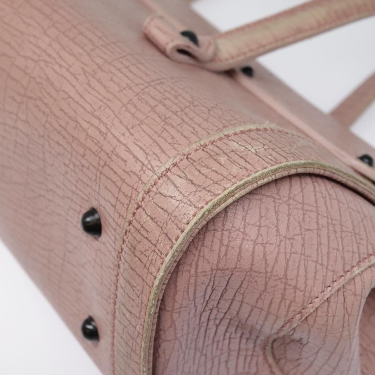 Gucci Bamboo Pink Leather Handbag (Pre-Owned) Size ONE SIZE - 19 Thumbnail