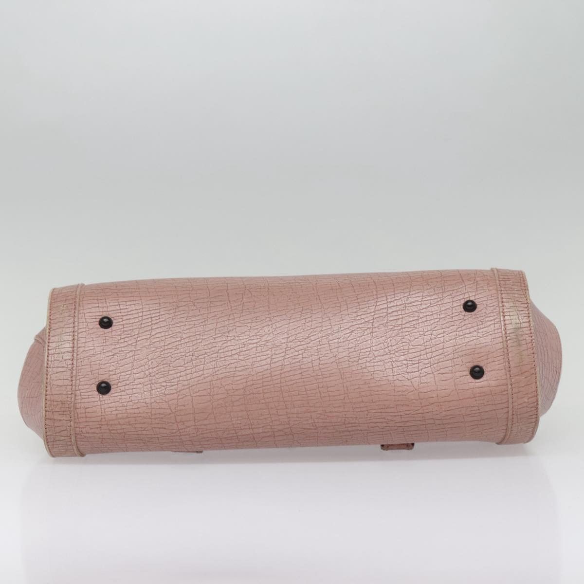 Gucci Bamboo Pink Leather Handbag (Pre-Owned) Size ONE SIZE - 6 Thumbnail