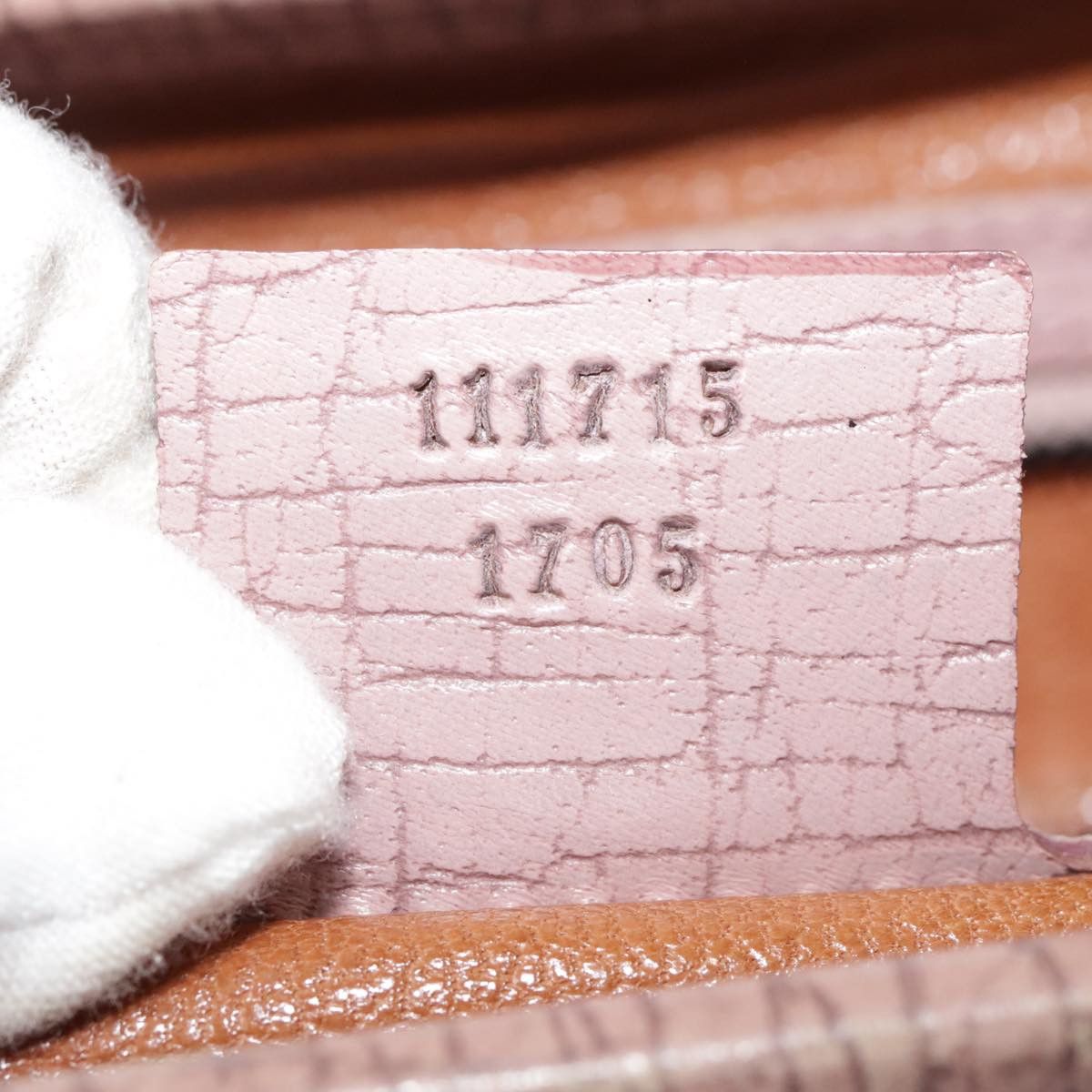Gucci Bamboo Pink Leather Handbag (Pre-Owned) Size ONE SIZE - 9 Thumbnail