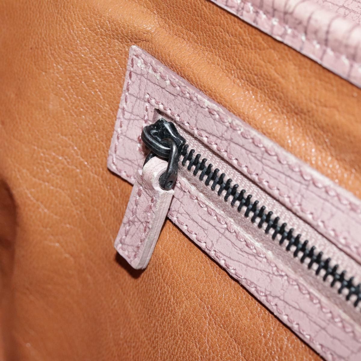 Gucci Bamboo Pink Leather Handbag (Pre-Owned) Size ONE SIZE - 7 Thumbnail