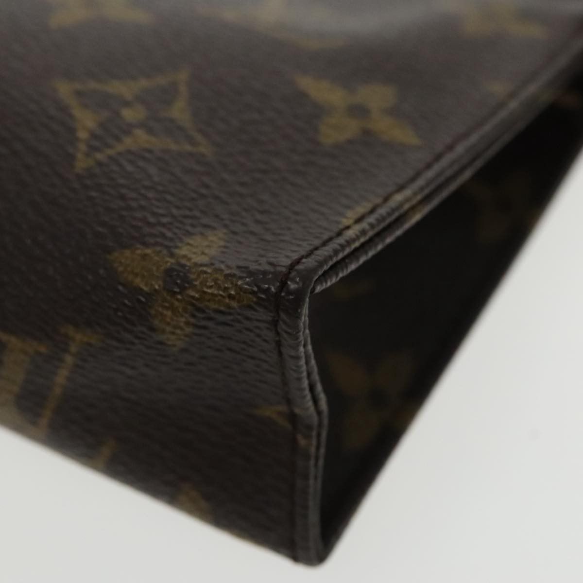 Louis Vuitton Poche Toilette 15 Brown Canvas Clutch Bag (Pre-Owned) Size ONE SIZE - 14 Thumbnail