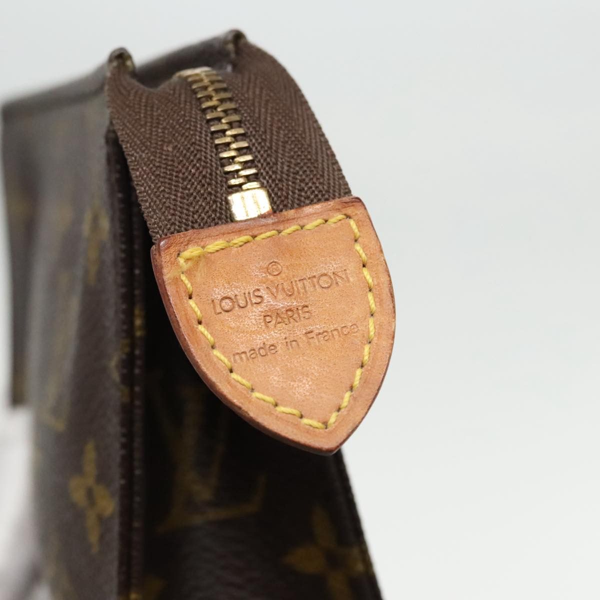 Louis Vuitton Poche Toilette 15 Brown Canvas Clutch Bag (Pre-Owned) Size ONE SIZE - 9 Thumbnail