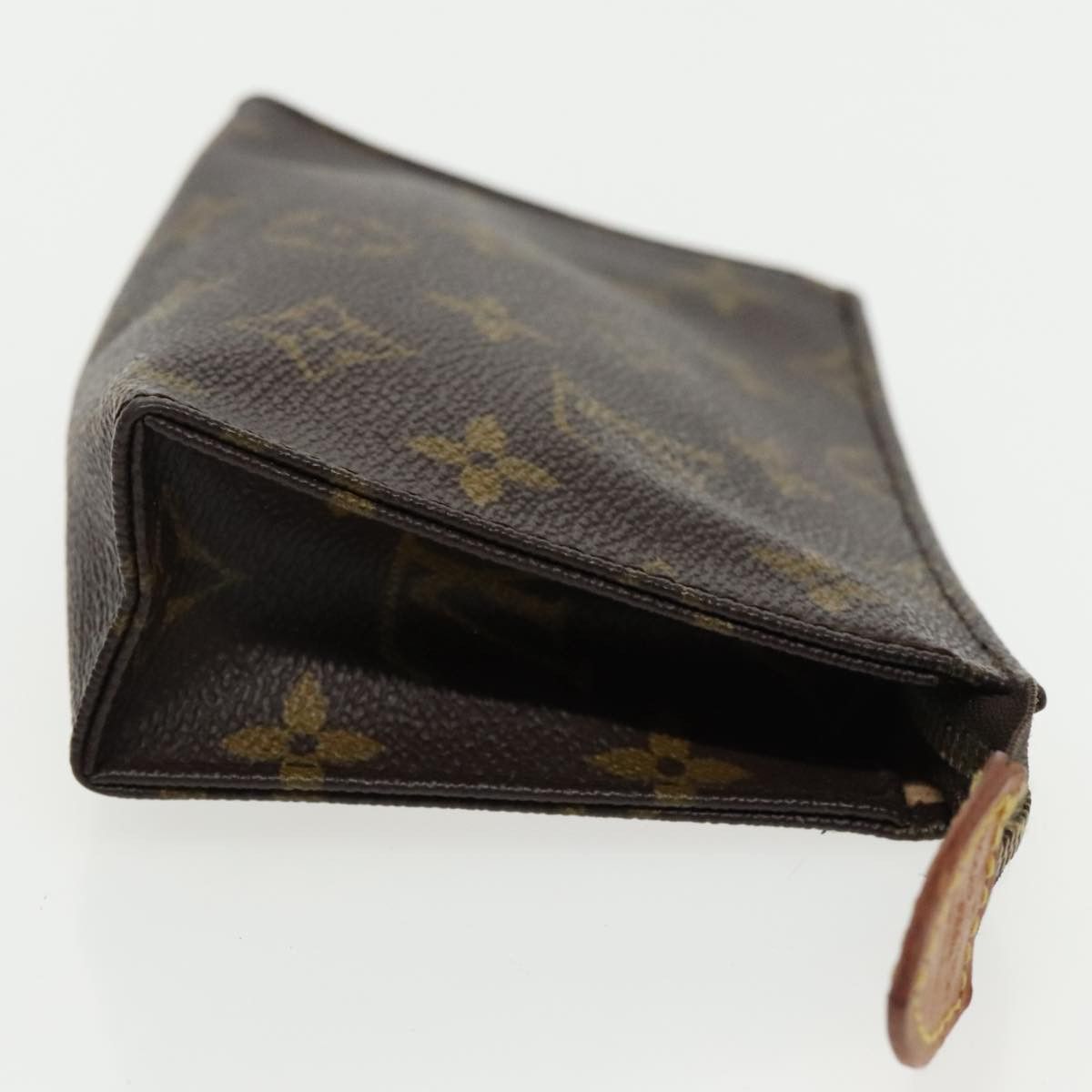 Louis Vuitton Poche Toilette 15 Brown Canvas Clutch Bag (Pre-Owned) Size ONE SIZE - 3 Thumbnail