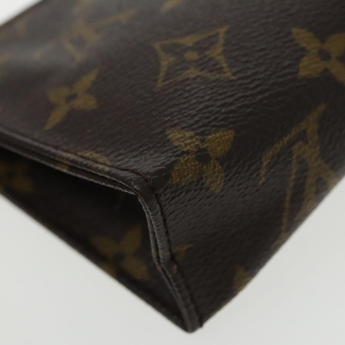 Louis Vuitton Poche Toilette 15 Brown Canvas Clutch Bag (Pre-Owned) Size ONE SIZE - 17 Thumbnail