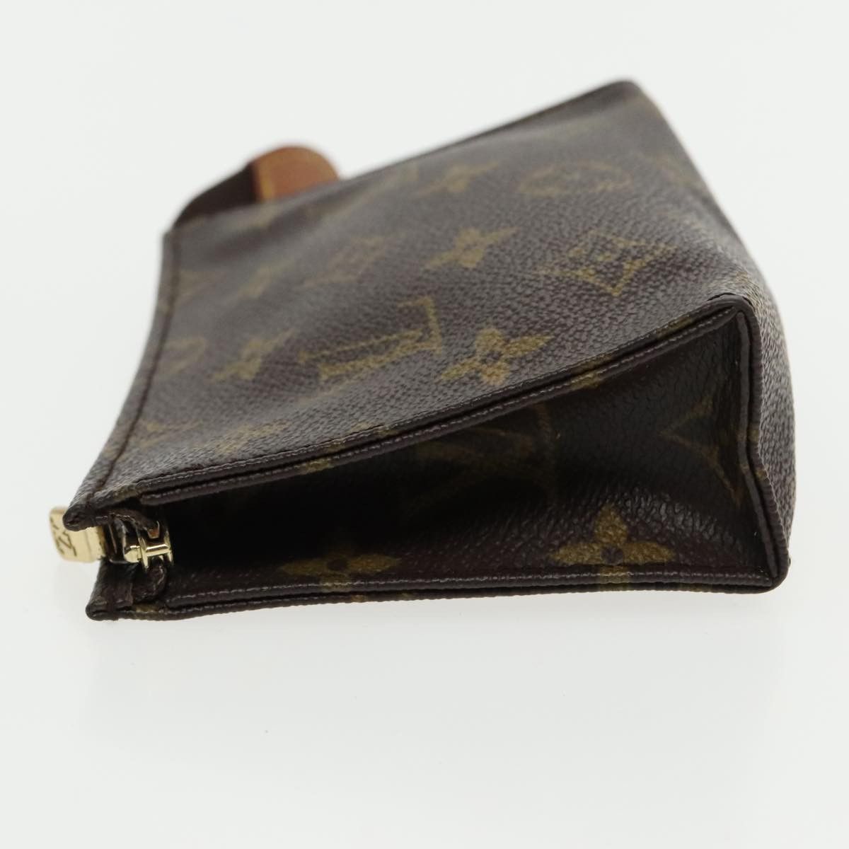 Louis Vuitton Poche Toilette 15 Brown Canvas Clutch Bag (Pre-Owned) Size ONE SIZE - 4 Thumbnail