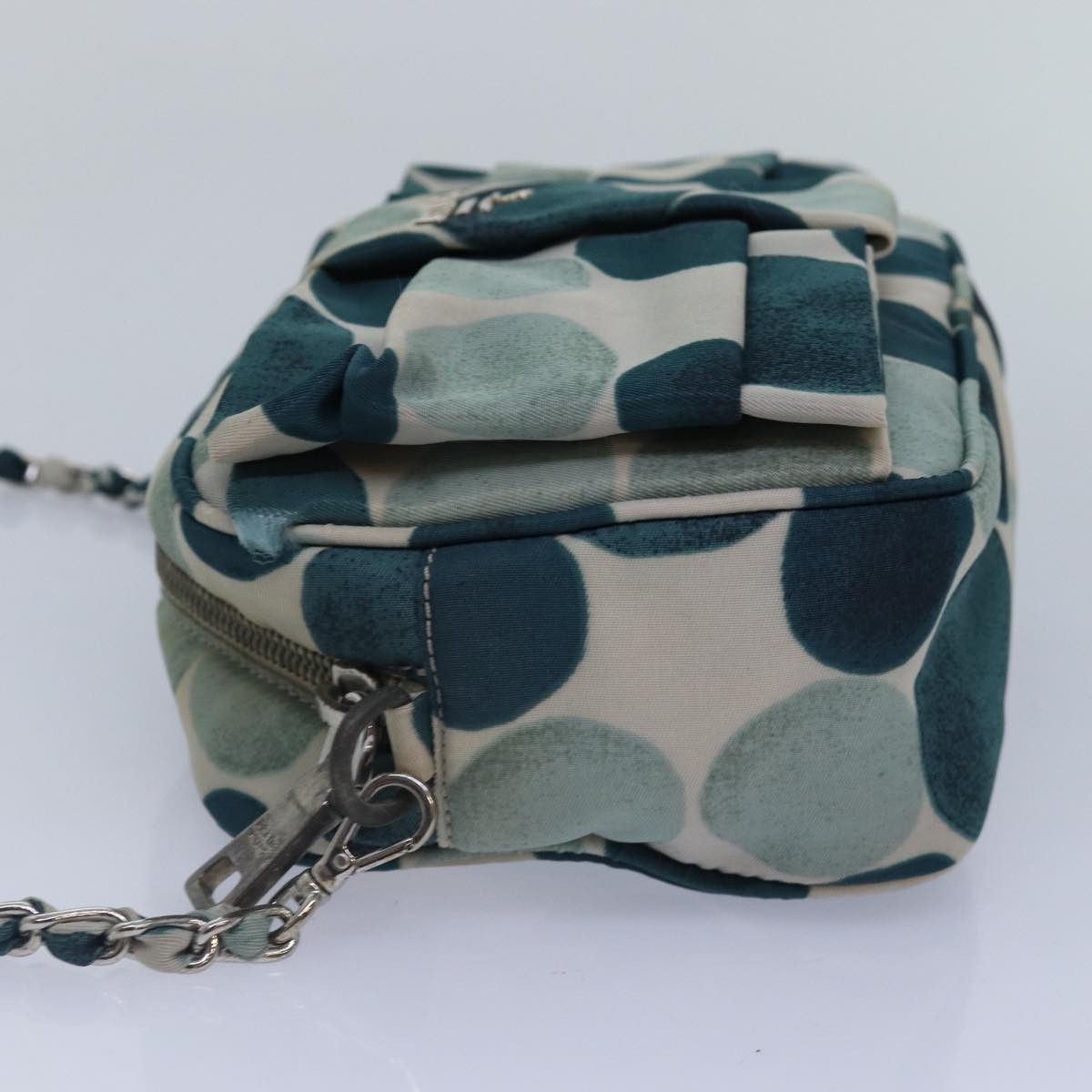 Prada -- Blue Synthetic Shoulder Bag (Pre-Owned) Size ONE SIZE - 3 Thumbnail