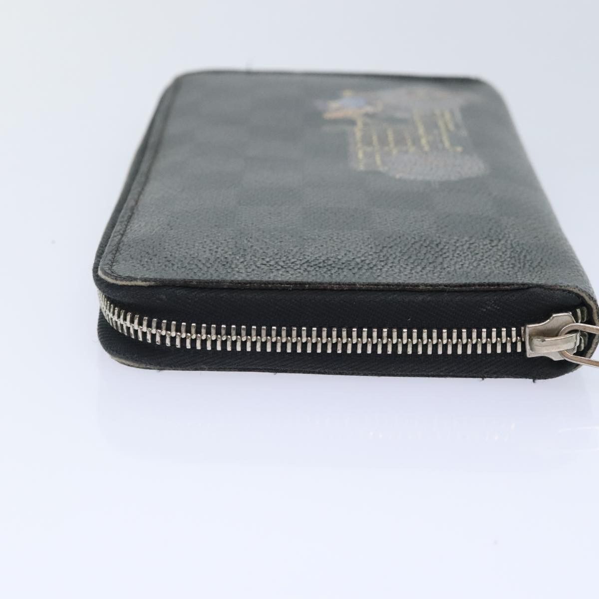 Louis Vuitton Zippy Organizer Grey Canvas Wallet (Pre-Owned) Size ONE SIZE - 4 Thumbnail