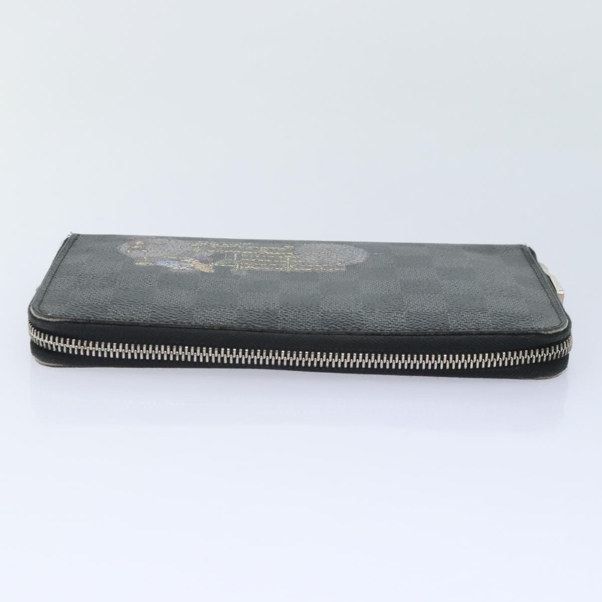 Louis Vuitton Zippy Organizer Grey Canvas Wallet (Pre-Owned) Size ONE SIZE - 5 Thumbnail