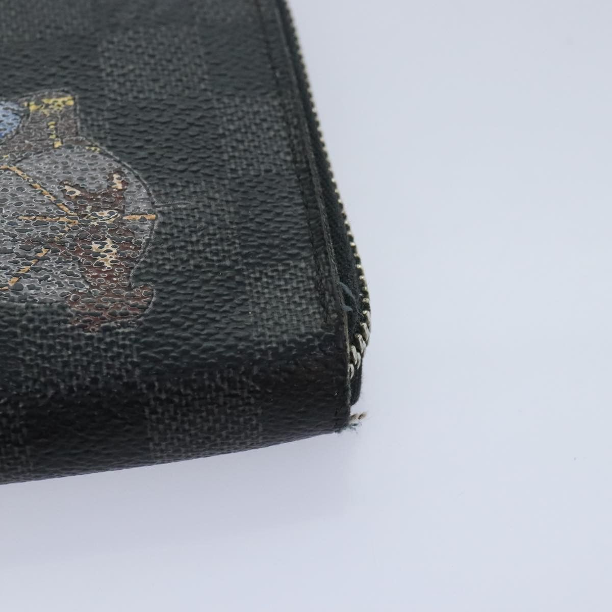 Louis Vuitton Zippy Organizer Grey Canvas Wallet (Pre-Owned) Size ONE SIZE - 13 Thumbnail