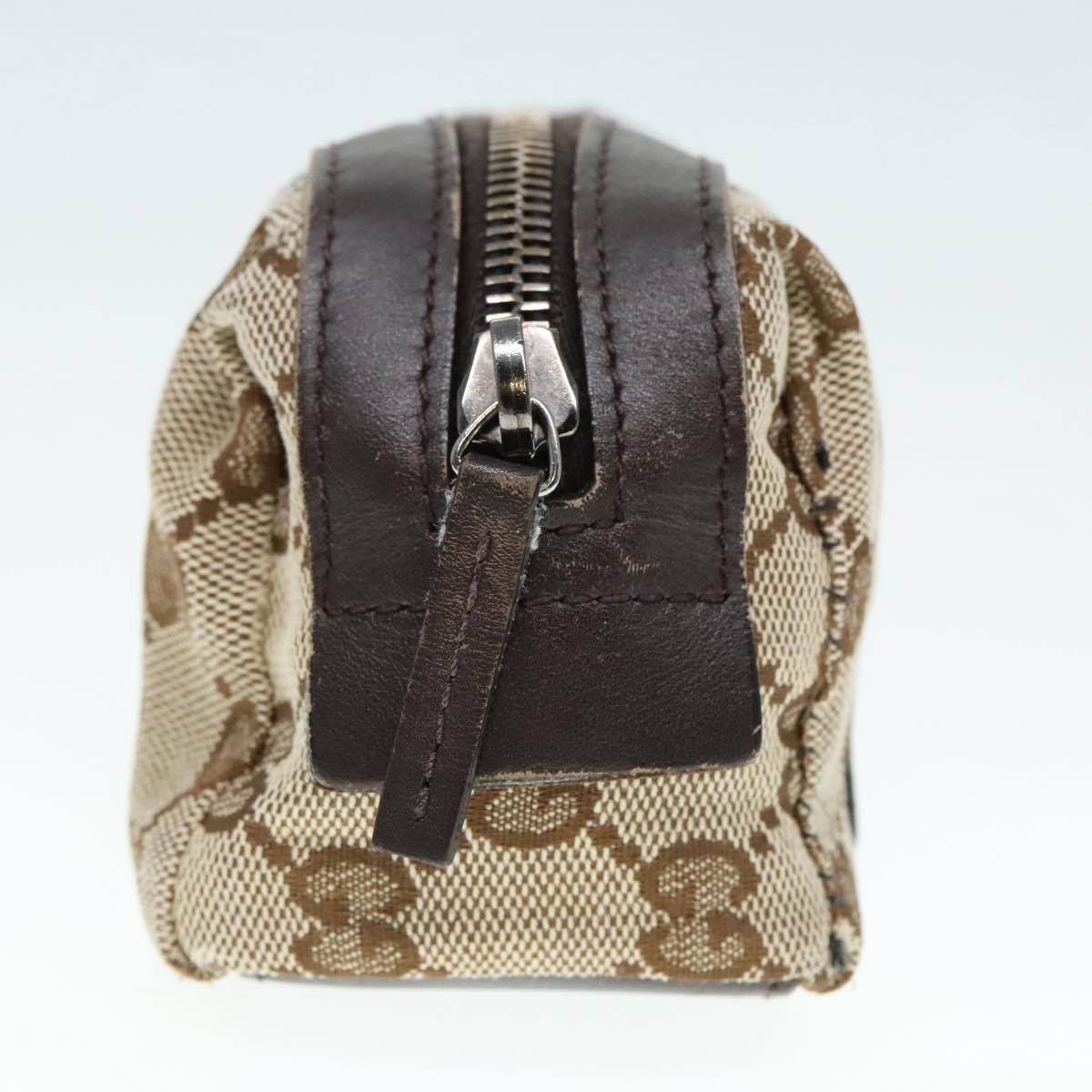 Gucci Web Beige Canvas Clutch Bag (Pre-Owned) Size ONE SIZE - 4 Thumbnail