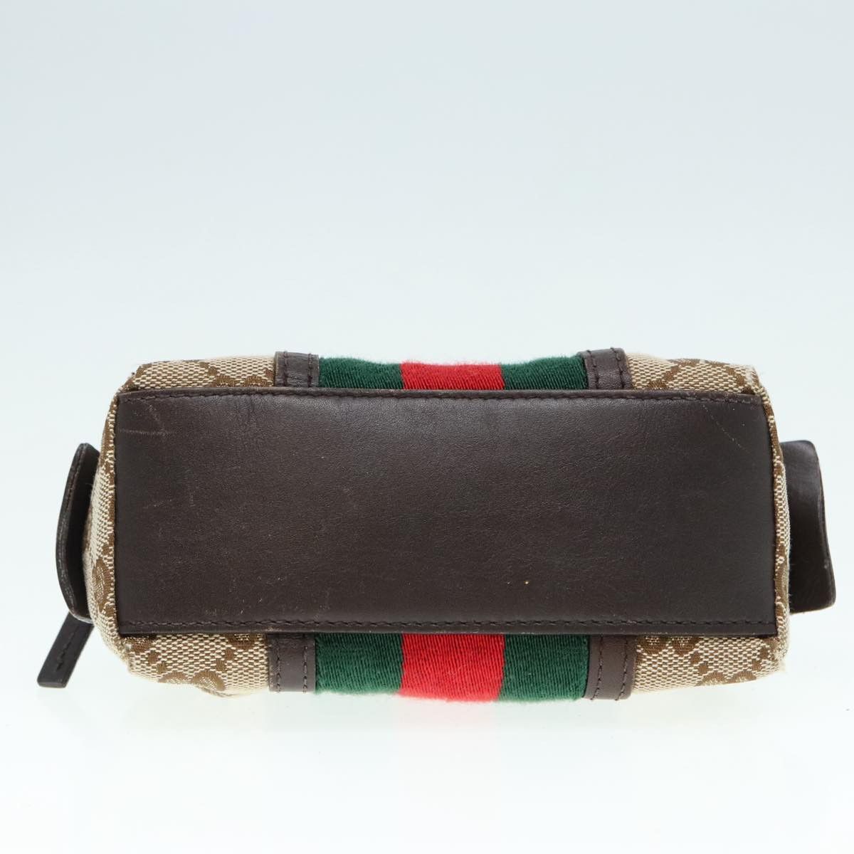 Gucci Web Beige Canvas Clutch Bag (Pre-Owned) Size ONE SIZE - 15 Thumbnail