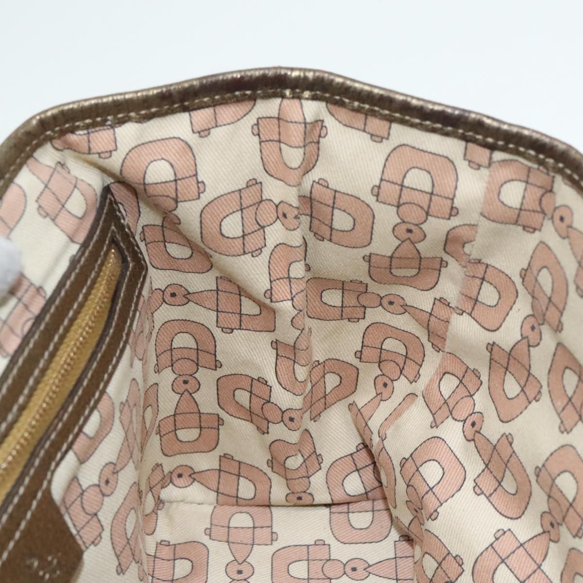 Gucci Sherry Beige Canvas Tote Bag (Pre-Owned) Size ONE SIZE - 20 Thumbnail