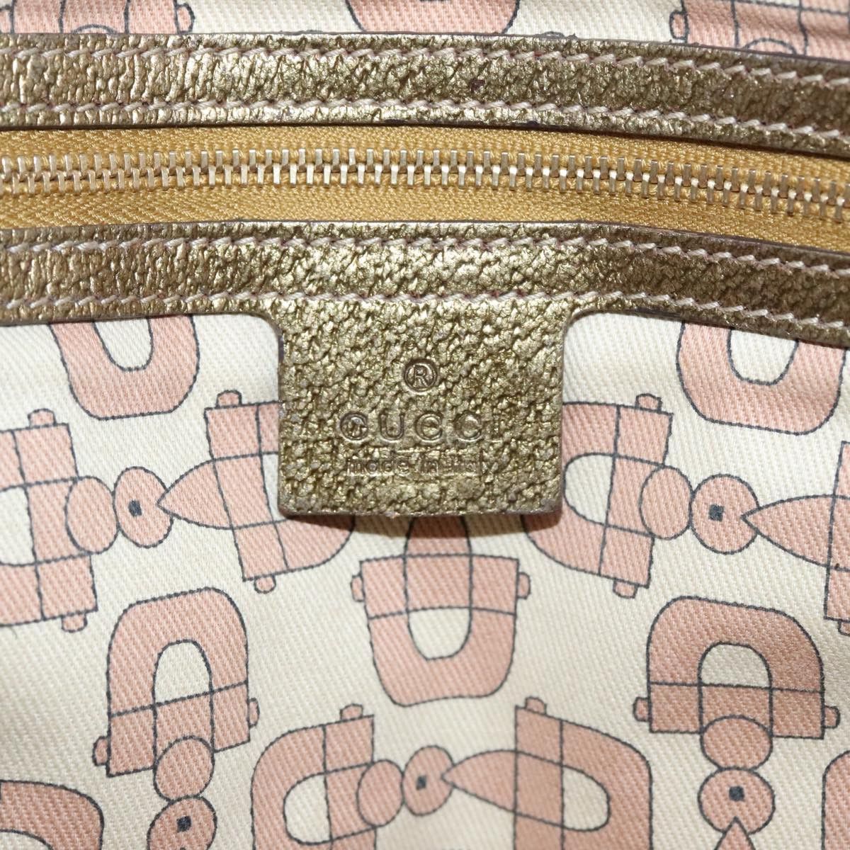 Gucci Sherry Beige Canvas Tote Bag (Pre-Owned) Size ONE SIZE - 14 Thumbnail