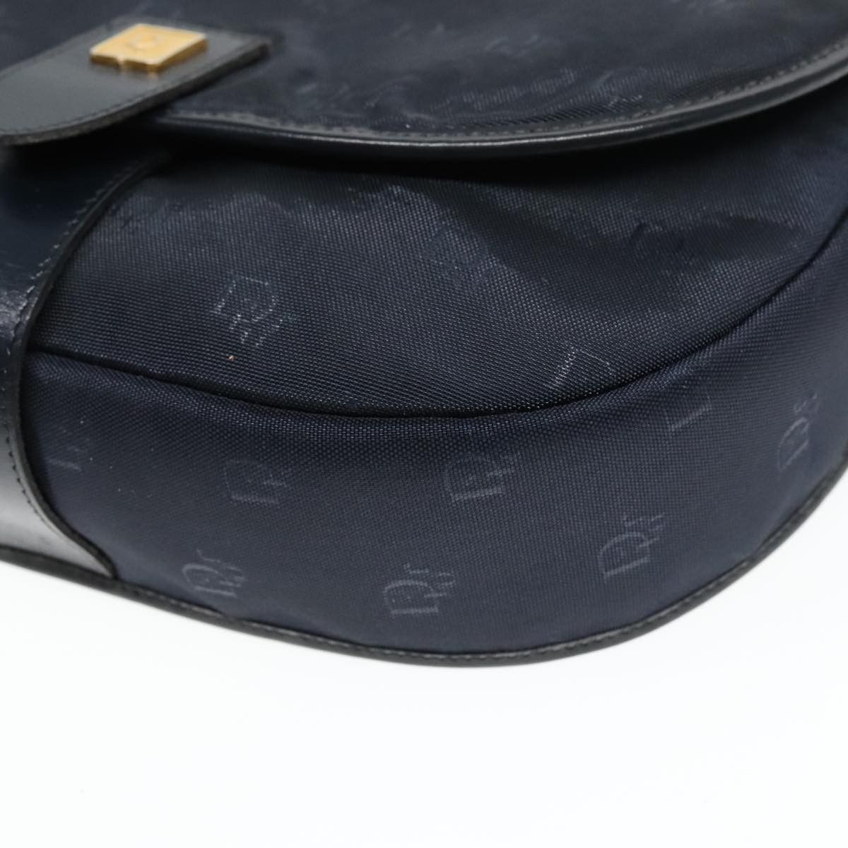 Dior Navy Canvas Shoulder Bag (Pre-Owned) Size ONE SIZE - 8 Thumbnail