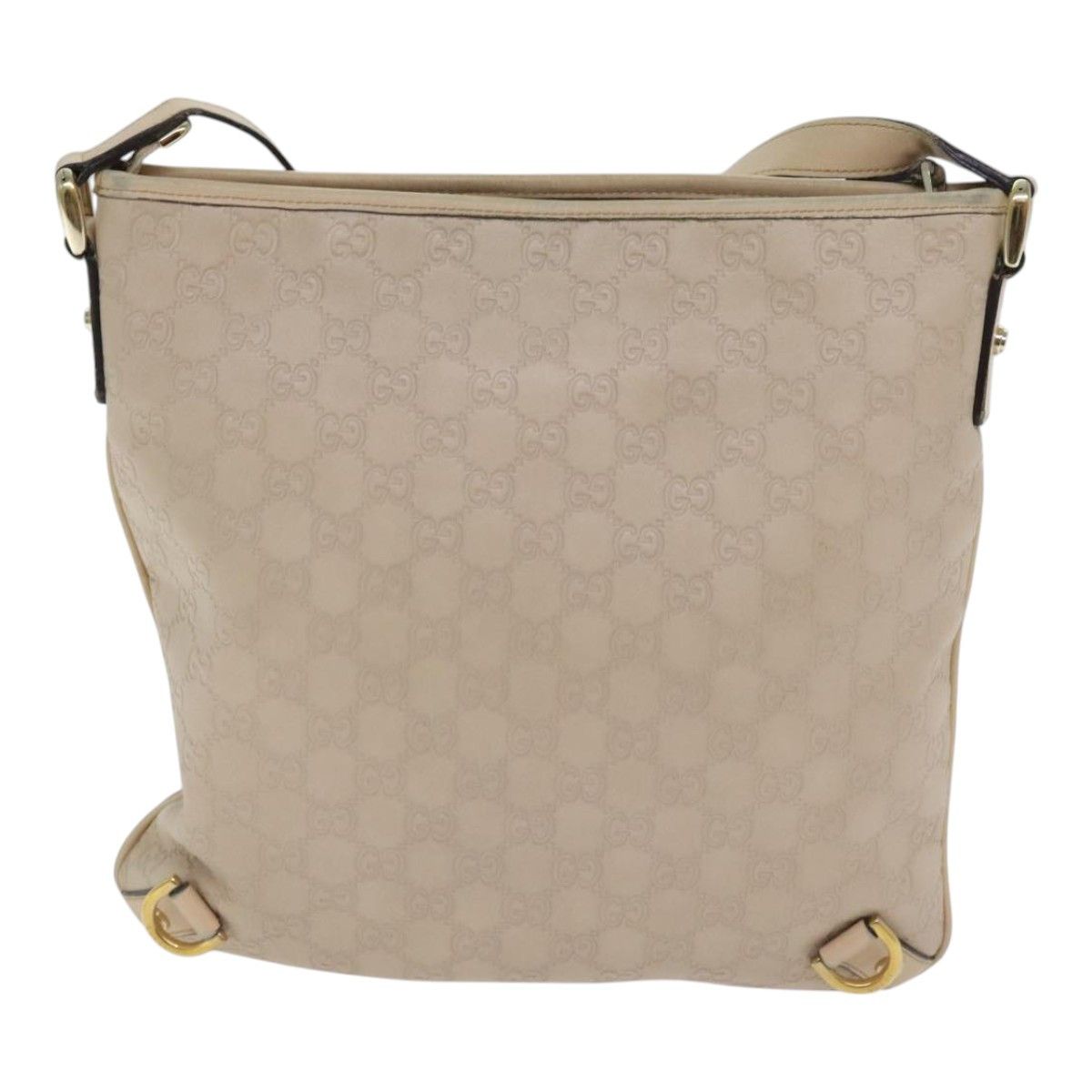 Gucci ssima Beige Canvas Shoulder Bag (Pre-Owned) Size ONE SIZE - 2 Thumbnail