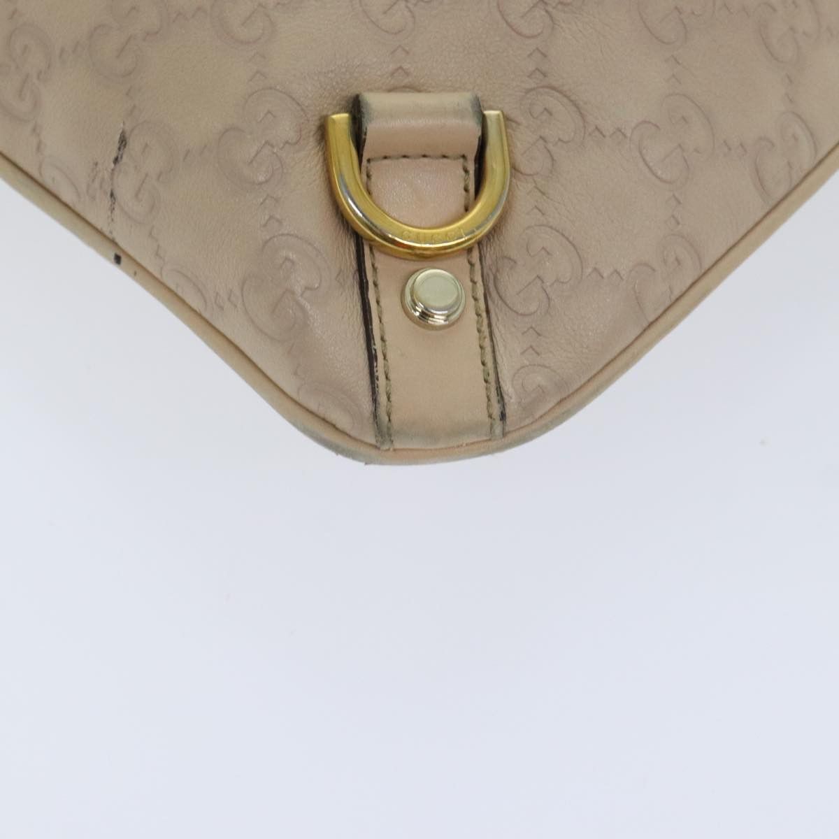 Gucci ssima Beige Canvas Shoulder Bag (Pre-Owned) Size ONE SIZE - 10 Thumbnail