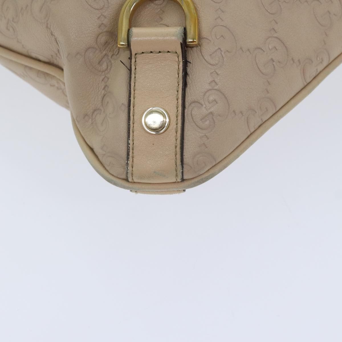 Gucci ssima Beige Canvas Shoulder Bag (Pre-Owned) Size ONE SIZE - 12 Thumbnail