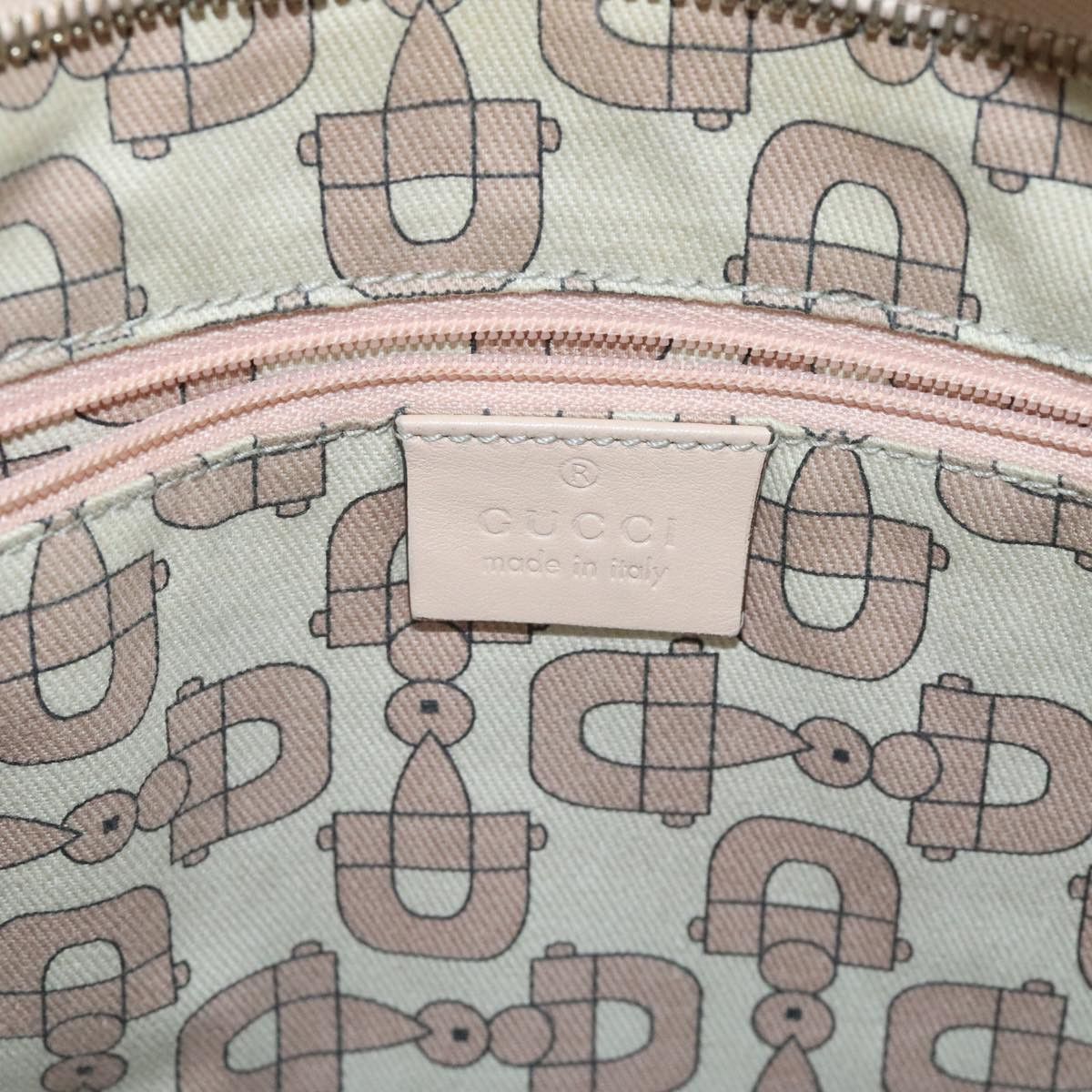 Gucci ssima Beige Canvas Shoulder Bag (Pre-Owned) Size ONE SIZE - 14 Thumbnail