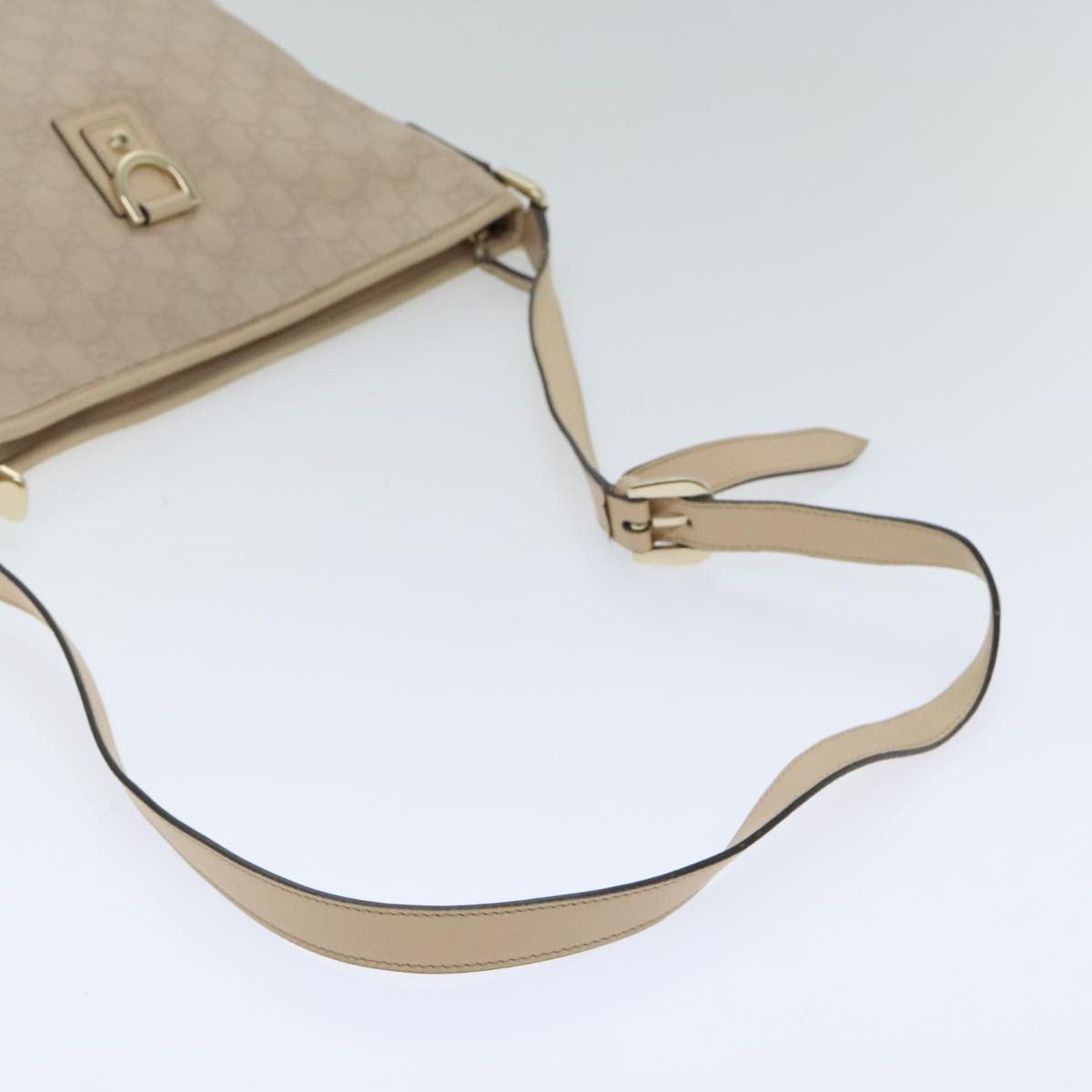 Gucci ssima Beige Canvas Shoulder Bag (Pre-Owned) Size ONE SIZE - 6 Thumbnail