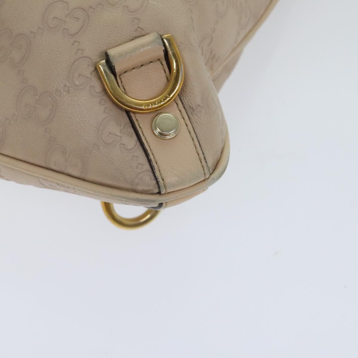 Gucci ssima Beige Canvas Shoulder Bag (Pre-Owned) Size ONE SIZE - 9 Thumbnail
