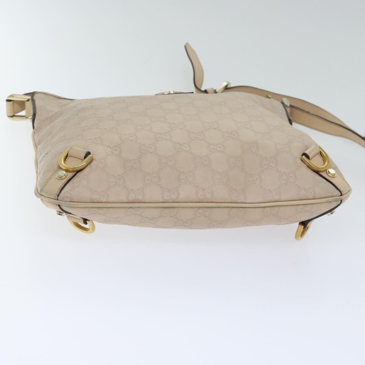 Gucci ssima Beige Canvas Shoulder Bag (Pre-Owned) Size ONE SIZE - 8 Thumbnail