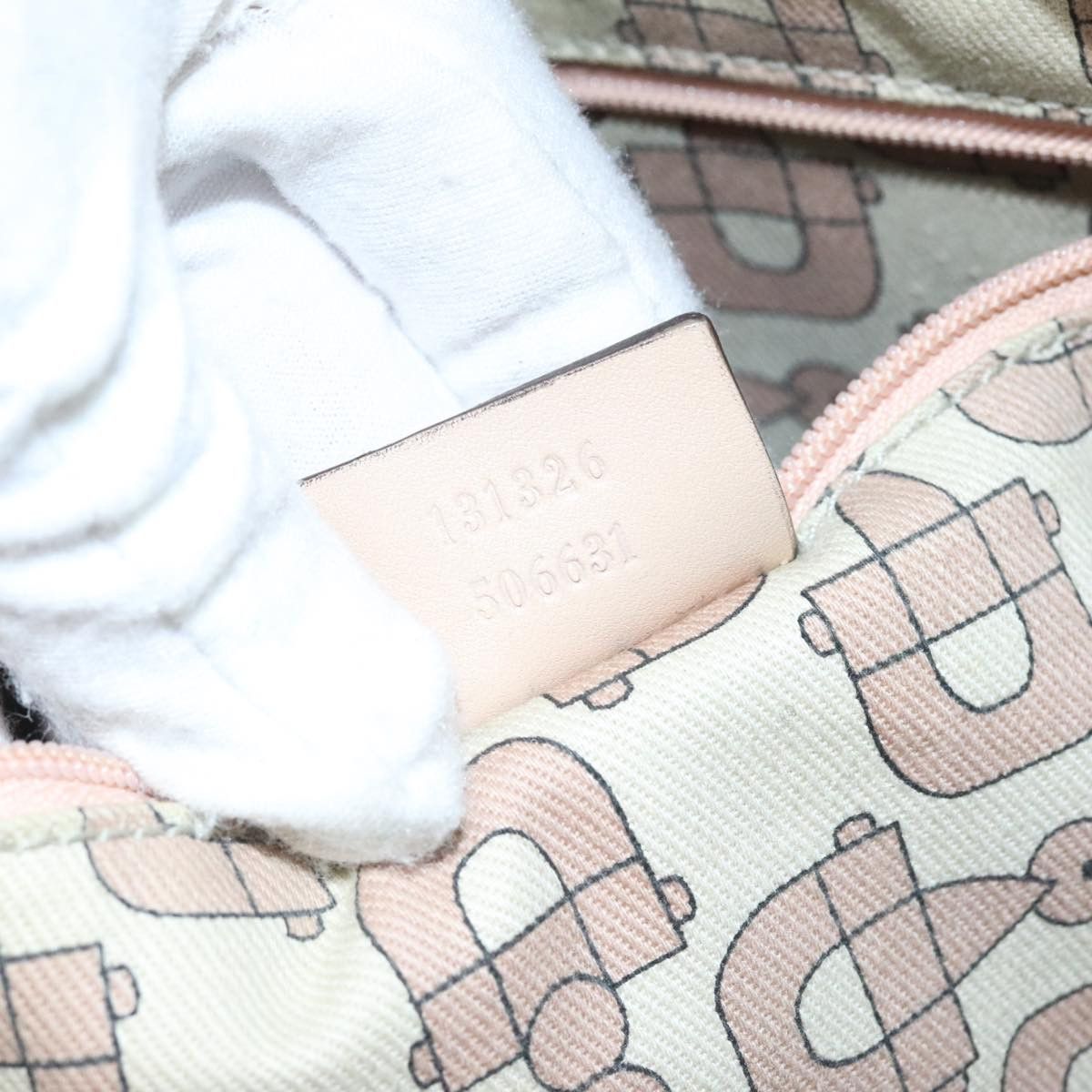 Gucci ssima Beige Canvas Shoulder Bag (Pre-Owned) Size ONE SIZE - 19 Thumbnail