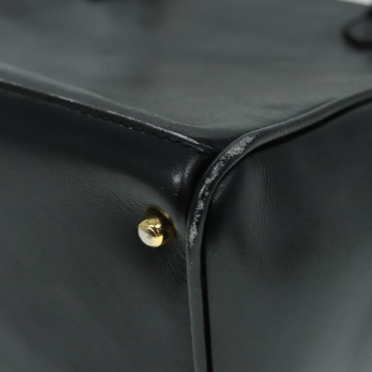 Gucci Bamboo Black Leather Handbag (Pre-Owned) Size ONE SIZE - 9 Thumbnail