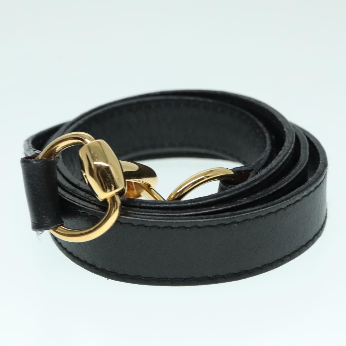 Gucci Bamboo Black Leather Handbag (Pre-Owned) Size ONE SIZE - 14 Thumbnail