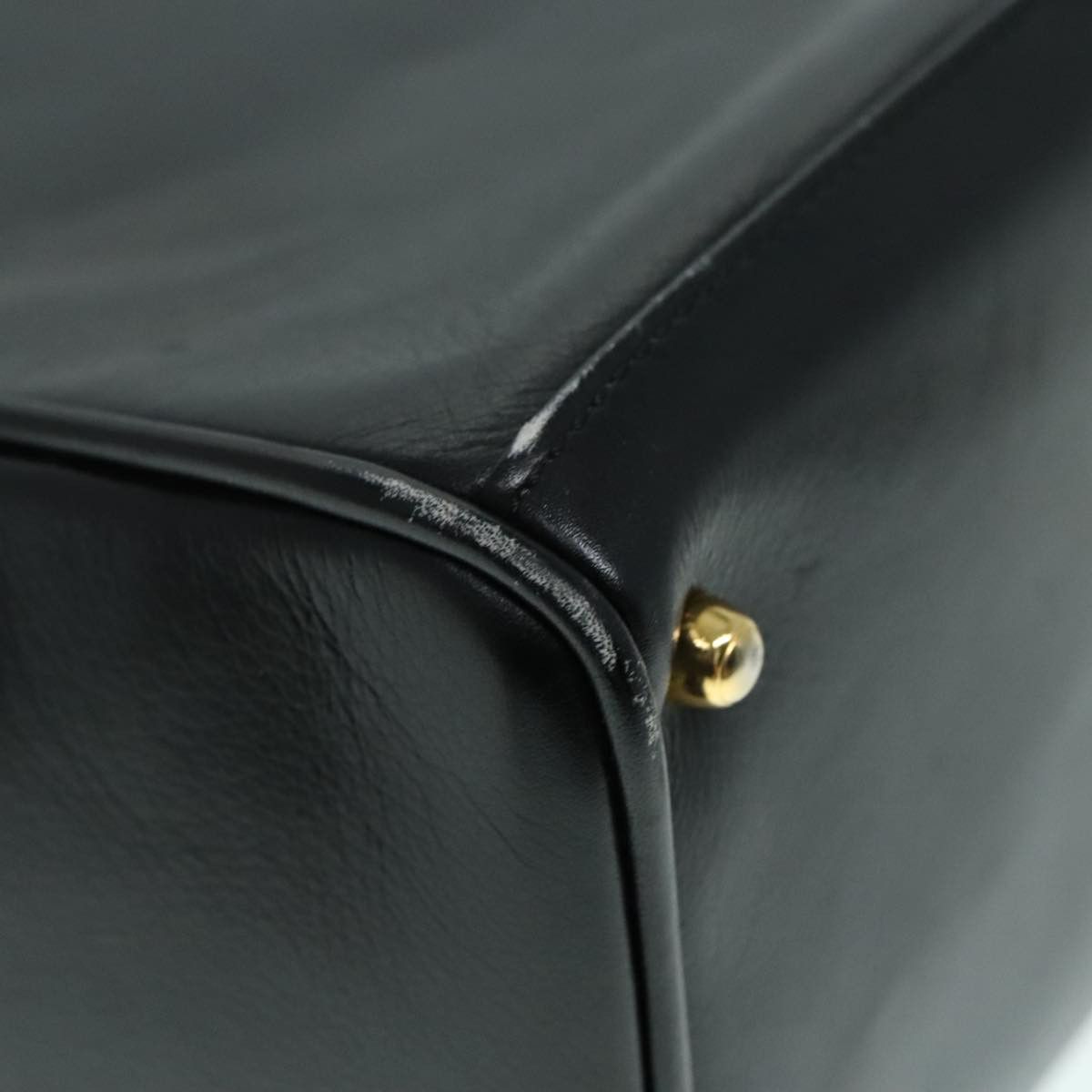 Gucci Bamboo Black Leather Handbag (Pre-Owned) Size ONE SIZE - 8 Thumbnail