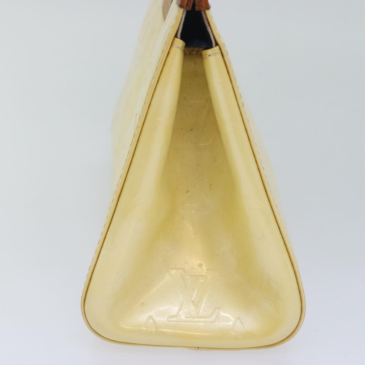 Louis Vuitton Roxbury Beige Patent Leather Handbag (Pre-Owned) Size ONE SIZE - 4 Thumbnail