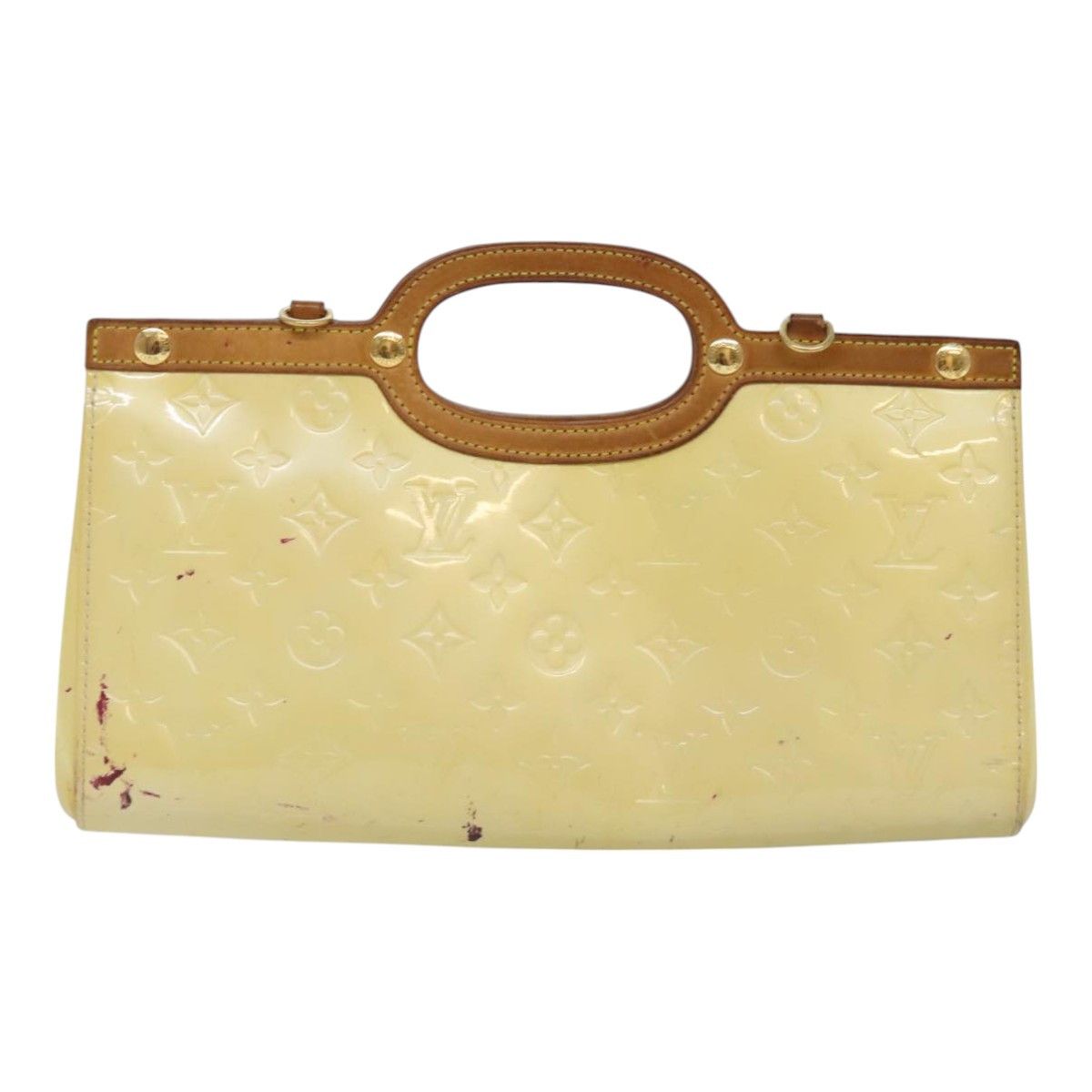 Louis Vuitton Roxbury Beige Patent Leather Handbag (Pre-Owned) Size ONE SIZE - 2 Thumbnail
