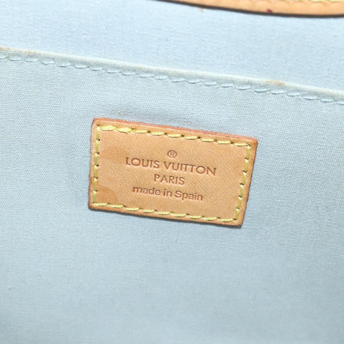 Louis Vuitton Roxbury Beige Patent Leather Handbag (Pre-Owned) Size ONE SIZE - 13 Thumbnail