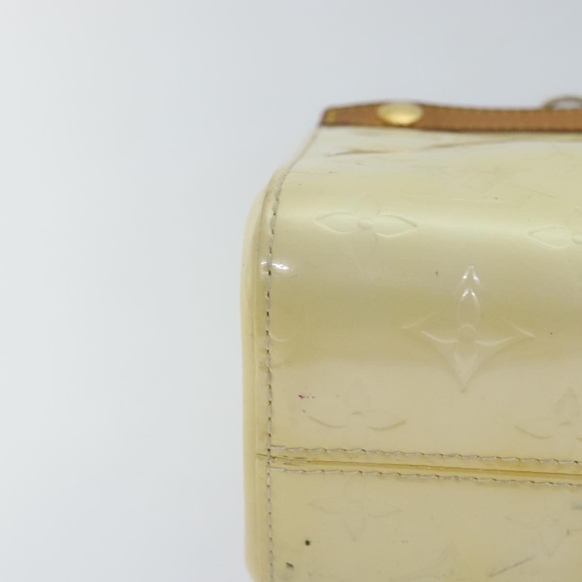Louis Vuitton Roxbury Beige Patent Leather Handbag (Pre-Owned) Size ONE SIZE - 9 Thumbnail
