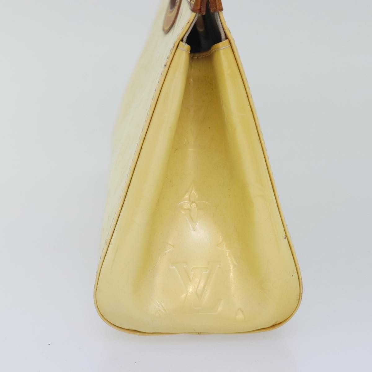 Louis Vuitton Roxbury Beige Patent Leather Handbag (Pre-Owned) Size ONE SIZE - 3 Thumbnail