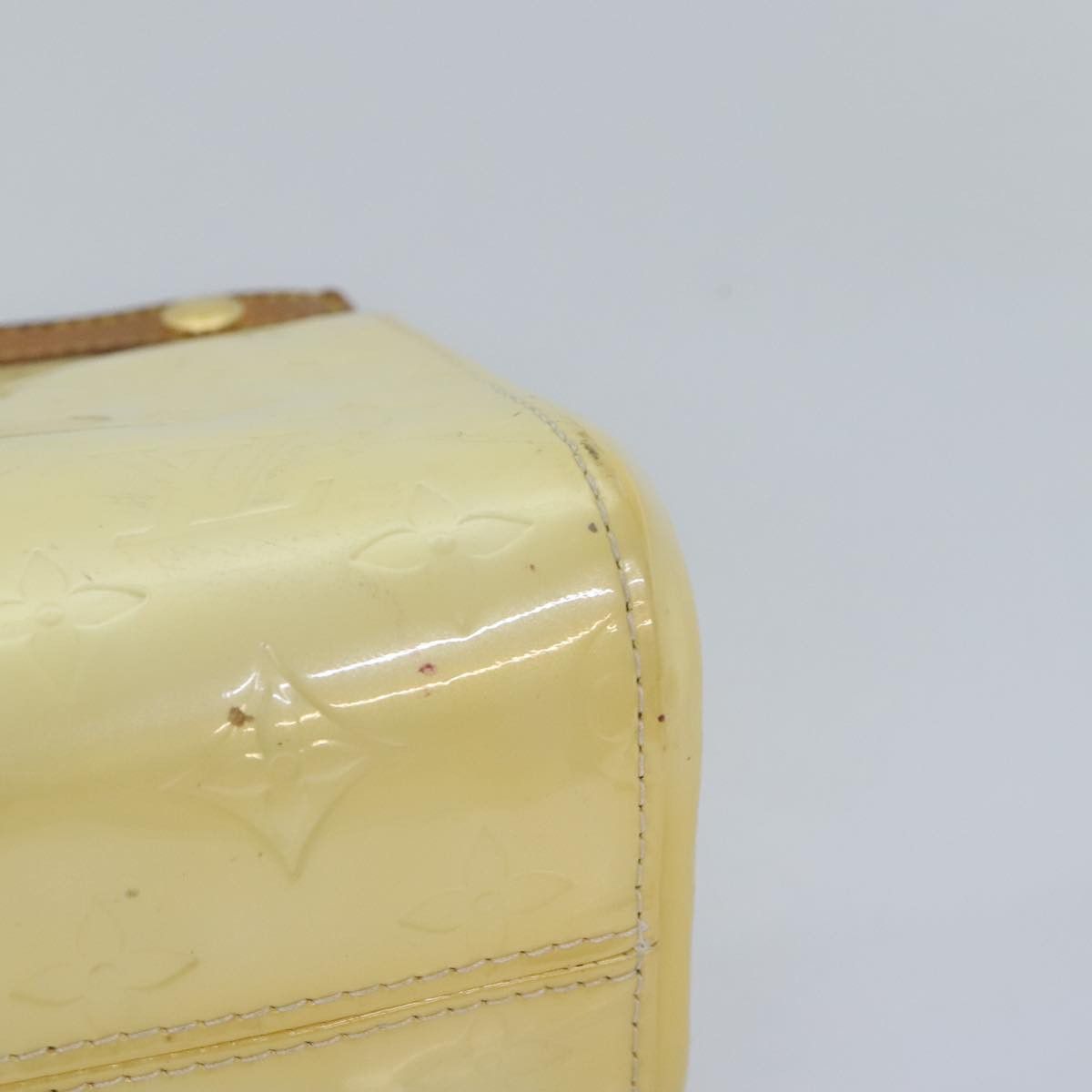 Louis Vuitton Roxbury Beige Patent Leather Handbag (Pre-Owned) Size ONE SIZE - 10 Thumbnail