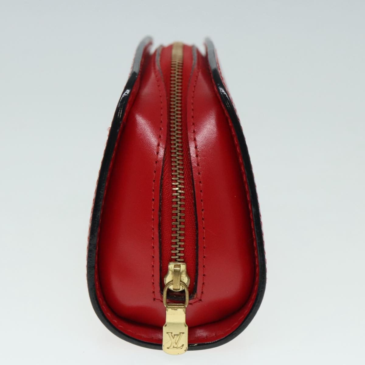 Louis Vuitton Dauphine Red Leather Clutch Bag (Pre-Owned) Size ONE SIZE - 4 Thumbnail